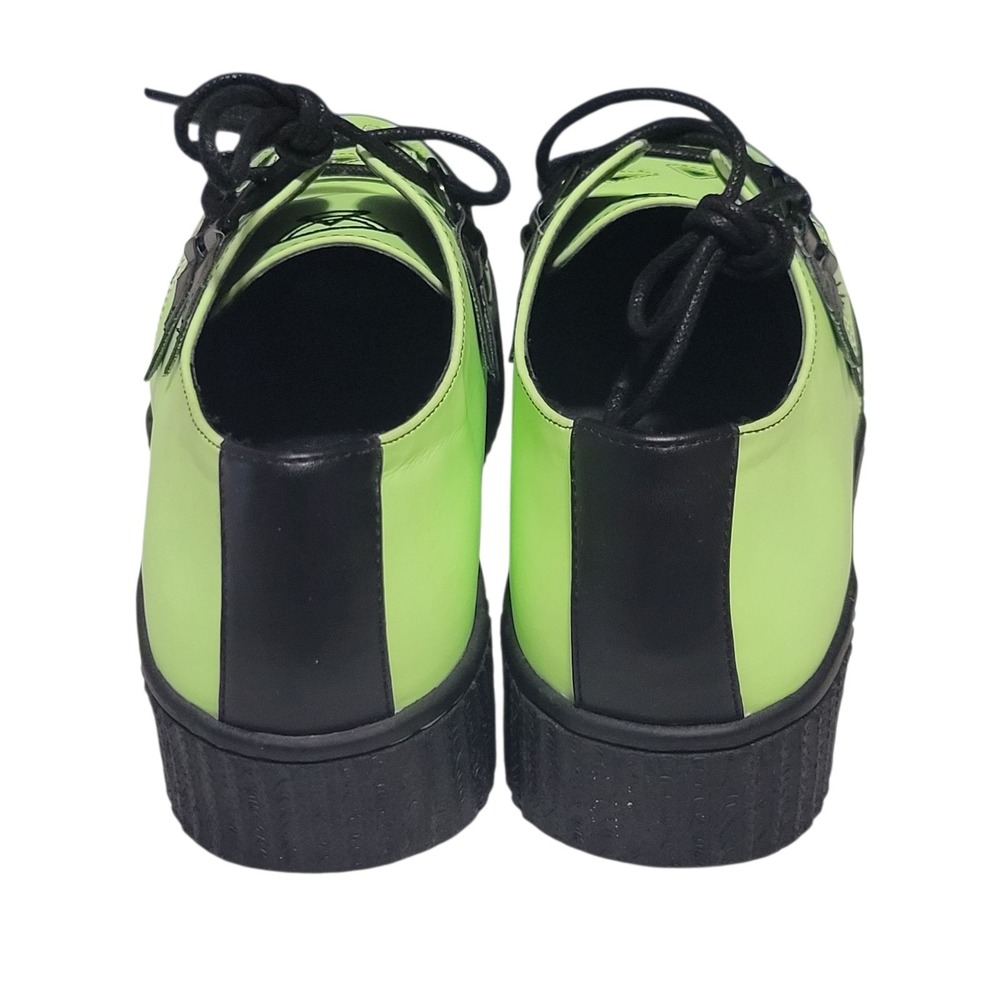 Strange Cvlt Cult YRU Krypt Jack O Lantern Glow Creeper Platform Shoes Women 10 - Picture 6 of 14
